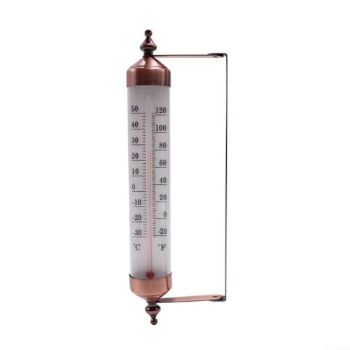 Desiumite Metall-Thermometer für Innen- und Außenbereich, 25,4 cm, Dual-Skala, Temperaturanzeige, Fahrenheit, Celsius, Zuhause, Küche, Garten, Büro, Pool Desiumite Metall-Thermometer für Innen- und Außenbereich, 25,4 cm, Dual-Skala, Temperaturanzeige, Fahrenheit, Celsius, Zuhause, Küche, Garten, Büro, Pool von Desiumite
