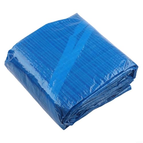 Desiumite Rechteckige Poolabdeckung, 262 x 175 cm, UV-Schutz, wasserdicht, staubdicht, geeignet für aufblasbare Pools, PE-Plane, geeignet für Heimpools(1) von Desiumite