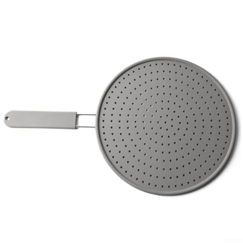 Desiumite Silikon-Topfabdeckung Spritzschutz für die Verwendung mit Pfannen, Bratpfannen, Schüsseln und Tellern, entworfen, um Spritzer von Lebensmitteln zu verhindern und Kochflächen sauber zu halten Desiumite Silikon-Topfabdeckung Spritzschutz für die Verwendung mit Pfannen, Bratpfannen, Schüsseln und Tellern, entworfen, um Spritzer von Lebensmitteln zu verhindern und Kochflächen sauber zu halten von Desiumite
