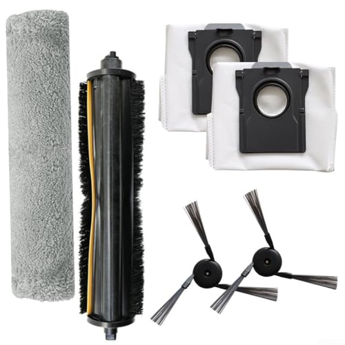 Desiumite Staubsauger Zubehör Set Hauptbürste Seitenbürste Wischmopp Tasche Ersatzzubehör für Z5 Z5 Pro Z50 Ultra Roboter Staubsauger Reinigungsset Effiziente Reinigung (A) von Desiumite
