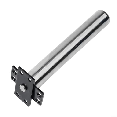 Desiumite Verdeckter Türschließer mit automatischem Soft-Close-Federmechanismus für Innentüren, Brandschutzfunktion, Rohrketten-Design und farblich abgestimmte Schrauben (schwarz) von Desiumite