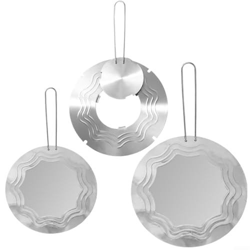 Desiumite Wärmeleitplatte Edelstahl Wärmeleitung Diffusor für Induktionskochfeld gleichmäßige Wärmeverteilung 24 26 28 cm (26 cm abnehmbar) von Desiumite