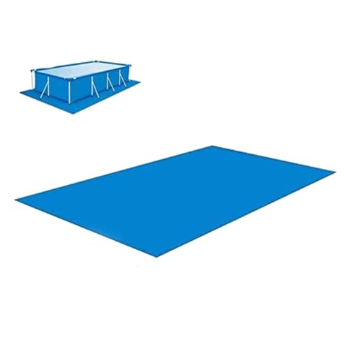 Effektive wasserdichte Bodenplane für aufblasbare Pools, faltbar für Reisen und Lagerung (4,88 × 4,88) von Desiumite