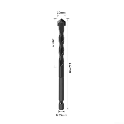 Effizientes Bohrwerkzeug, multifunktionale Bohrer für Glas, Marmor und Fliesen (10 mm) von Desiumite