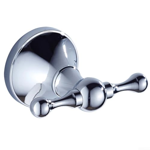 Einfacher und robuster Messing-Badezimmer-Kleiderhaken mit verkupferter Oberfläche, entworfen zum Aufhängen von Handtüchern, Taschen, und inklusive Befestigungsschrauben für einfache Installation Einfacher und robuster Messing-Badezimmer-Kleiderhaken mit verkupferter Oberfläche, entworfen zum Aufhängen von Handtüchern, Taschen, und inklusive Befestigungsschrauben für einfache Installation von Desiumite