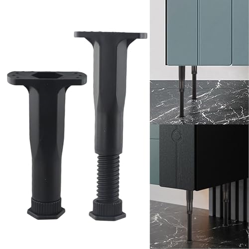 Feuchtigkeitsbeständiger, verstellbarer Möbelständer für sichere Positionierung von Bettrahmen (19,5 cm - 34,5 cm) von Desiumite