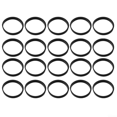 Gummi-Unterlegscheiben-Set für Sanitär-Spüle, 20 Stück, 40 mm, für Rohrverschraubungen und Abfluss Gummi-Unterlegscheiben-Set für Sanitär-Spüle, 20 Stück, 40 mm, für Rohrverschraubungen und Abfluss von Desiumite