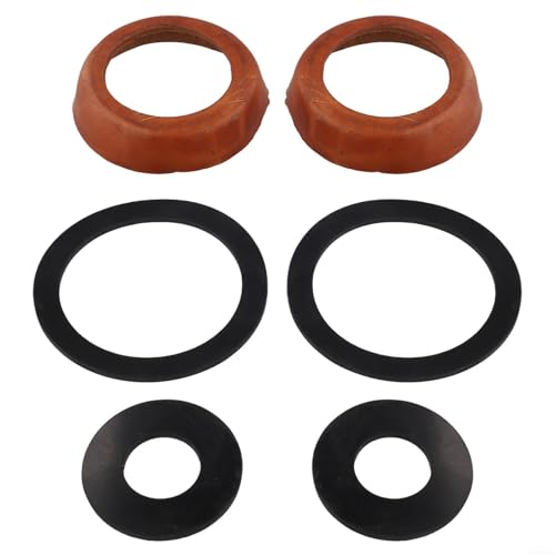 Handpumpen-Ersatzteile, 2 Lederabdeckungen und 4 O-Ringe für 90 Pumpenwartungsbedürfnisse Handpumpen-Ersatzteile, 2 Lederabdeckungen und 4 O-Ringe für 90 Pumpenwartungsbedürfnisse von Desiumite