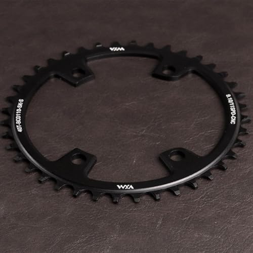 Hochleistungs-Rennrad-Kettenblatt 110BCD, 4 Schrauben, erhältlich in 36T, 38T, 40T, 42T, 44T, entworfen für 9 11-Gang-Systeme (42T) von Desiumite