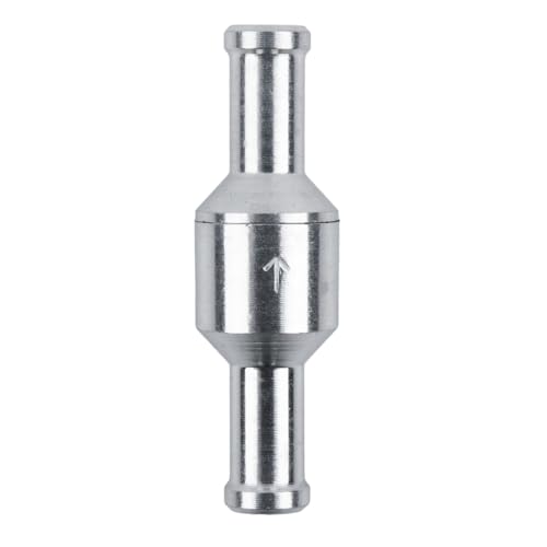Inline-Rückschlagventil, 612 mm, für Automobil- und Marine-Einsatz, Aluminium mit Gummidichtung (8 mm) von Desiumite