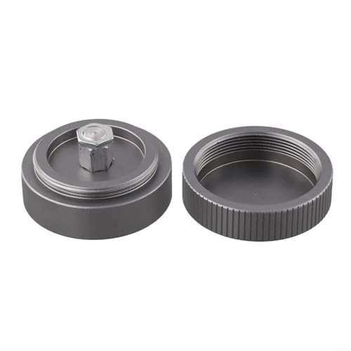 Kaffeesatz-Verteilungswerkzeug mit Schwerkraft-Technologie für konsistente Brühergebnisse (53 mm) von Desiumite