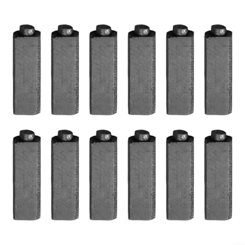 Kohlebürsten 4x5 5x17mm für Anker Motor Elektro Haartrockner und andere kompatible Elektromotoreinheiten, 12 Stück Kohlebürsten 4x5 5x17mm für Anker Motor Elektro Haartrockner und andere kompatible Elektromotoreinheiten, 12 Stück von Desiumite