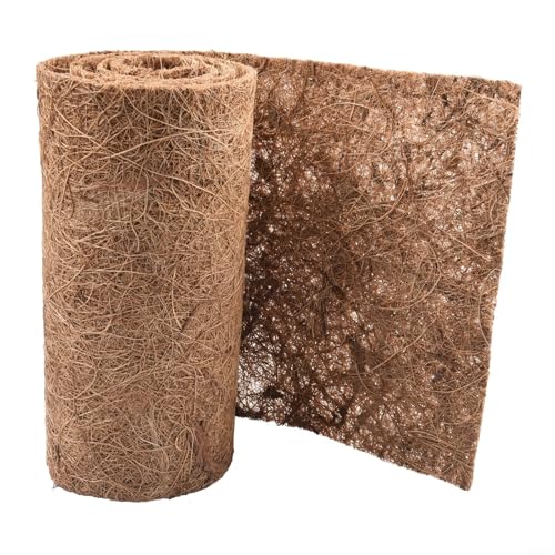 Kokosmatte für Reptilien geeignet, flexibles Design für Terrarien und dekorative Zwecke (20 x 100 cm) von Desiumite