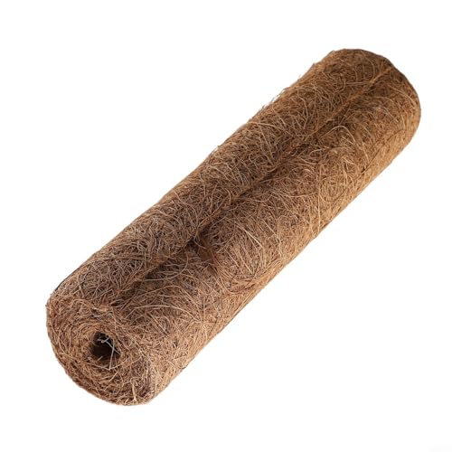 Kokosmatte für Reptilien geeignet, flexibles Design für Terrarien und dekorative Zwecke (25 x 100 cm) von Desiumite