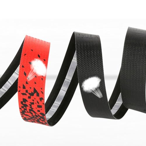 Leichtes Anti-Rutsch-Lenkerband EVA PU Gradient Design Komfortable Stoßdämpfung für Rennrad (Rosa) von Desiumite
