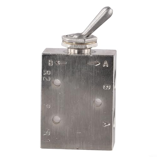Mechanisches Luftsteuerungsventil aus Messing, 2 Positionen, 35 Wege, gebaut für Haltbarkeit und Hochdruckanwendungen mit hervorragender Abdichtung (TAC2-31P (TAC2-41V (Schraubenschlüssel)) von Desiumite