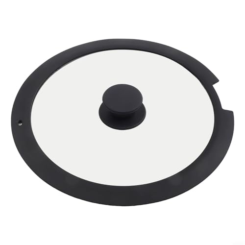 Multifunktionaler Silikon-Topfdeckel mit Dampfkontrolle und leichtem Griff für bequeme Nutzung (A 18 cm) von Desiumite