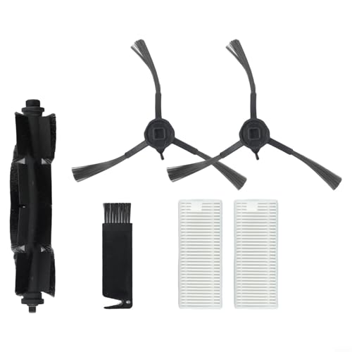 Roboter Staubsauger Zubehör Seitenbürste Filter Kit für 360 S8 S8 Plus mit Rollenbürste und Reinigungsbürste zur Aufrechterhaltung der Reinigungseffizienz (A) von Desiumite