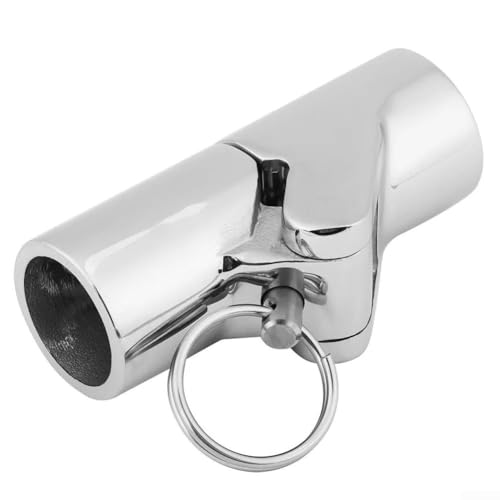 Robuster Verbindungsstück für Bootsgeländer mit klappbarer Drehfunktion (22 mm) von Desiumite