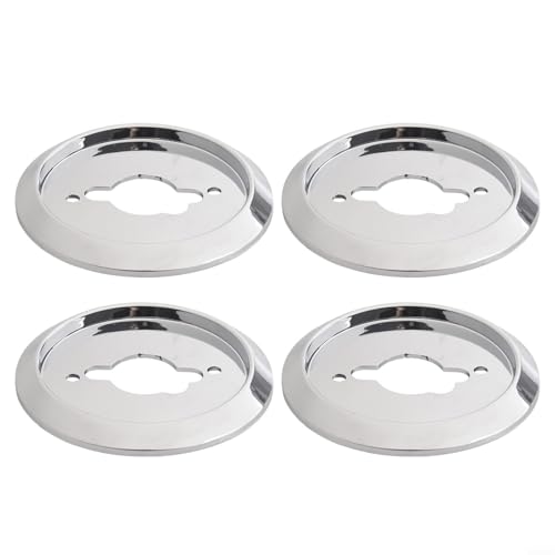 Set mit 4 Gasgrill-Kontrollknöpfen für Grill-Ersatz mit drehbarem Schaltersockel, geeignet für Gasöfen und Herde, Kunststoffmaterial (4 Stück) von Desiumite