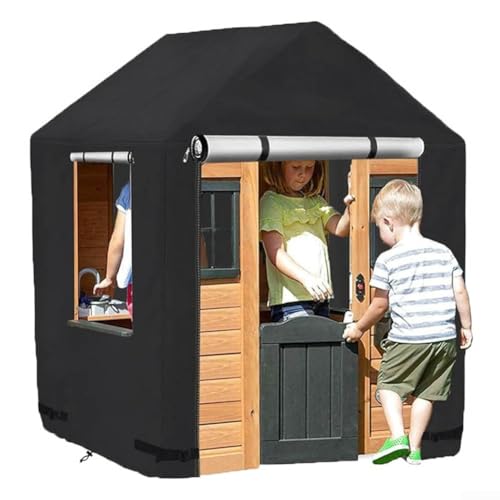 Staubdichte Outdoor-Spielhaus-Abdeckung für Kinder mit sicherem Sitz-Design, hergestellt aus Hochleistungs-420D-Oxford-Gewebe (B) von Desiumite