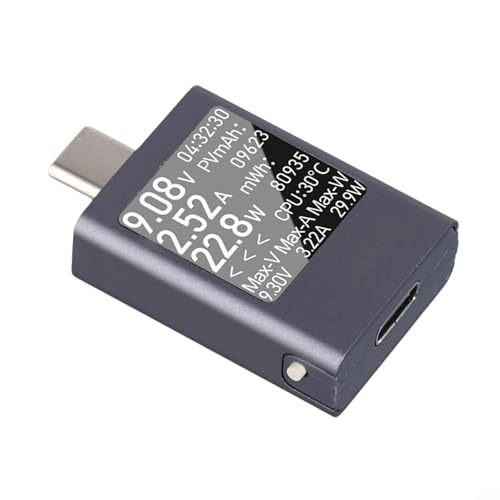 Typ C Spannungs- und Stromprüfer, HDC 085C, überwacht USB-Netzteil mit hoher Genauigkeit (A) von Desiumite
