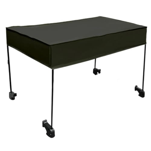Wagon Cart Trolley Roof Tent Markise Canopy Attachment Sun Shade Cover with Fiberglass Rods, Designed for Front & Rear Foldable Wagon Cart Frames 1 5cm Square Tube (for 20.3 cm Cart Black) von Desiumite