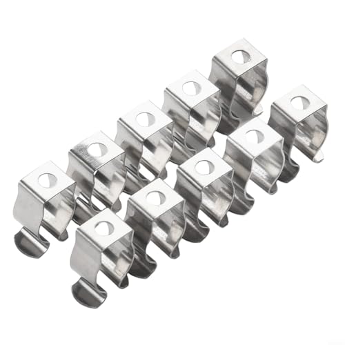 Werkzeug-Federklammern, 10 Stück, für die Organisation Ihrer Garage oder Ihres Schuppens (12 mm) von Desiumite