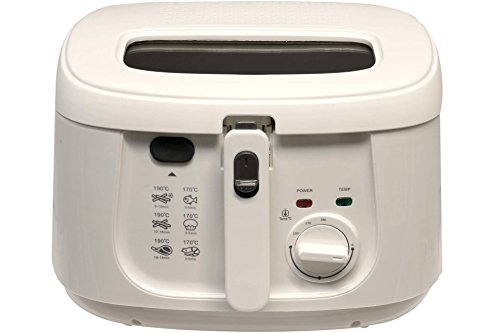 Fritteuse DESKI 1800 Watt 2,5 Liter Edelstahl weiss Fritteuse DESKI 1800 Watt 2,5 Liter Edelstahl weiss von Deski