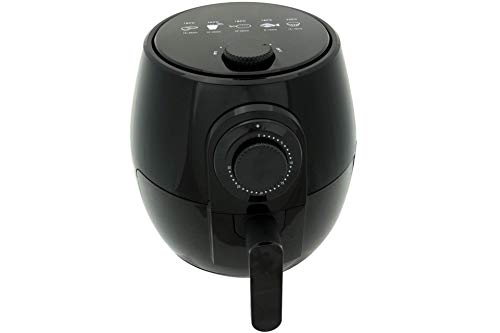 Heißluft Fritteuse DESKI 3,5 Liter 1400 W schwarz glänzend Heißluft Fritteuse DESKI 3,5 Liter 1400 W schwarz glänzend von Deski