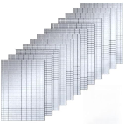 30 Stück silberne Mini-Spiegel-Mosaik-Aufkleber, 15 x 9 cm, selbstklebende Fliesen, leicht zu schneiden, reflektierende Wanddekoration für Partys, Bastelarbeiten und DIY-Vasen-Projekte 30 Stück silberne Mini-Spiegel-Mosaik-Aufkleber, 15 x 9 cm, selbstklebende Fliesen, leicht zu schneiden, reflektierende Wanddekoration für Partys, Bastelarbeiten und DIY-Vasen-Projekte von Deskium