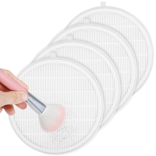 Deskium Wiederverwendbare Nagelstaubsammlerfilter, Vlies-Kartuschen zur Staubabsaugung, leicht zu reinigende Filter für Nagelstaubmaschinen, 4 Stück Deskium Wiederverwendbare Nagelstaubsammlerfilter, Vlies-Kartuschen zur Staubabsaugung, leicht zu reinigende Filter für Nagelstaubmaschinen, 4 Stück von Deskium