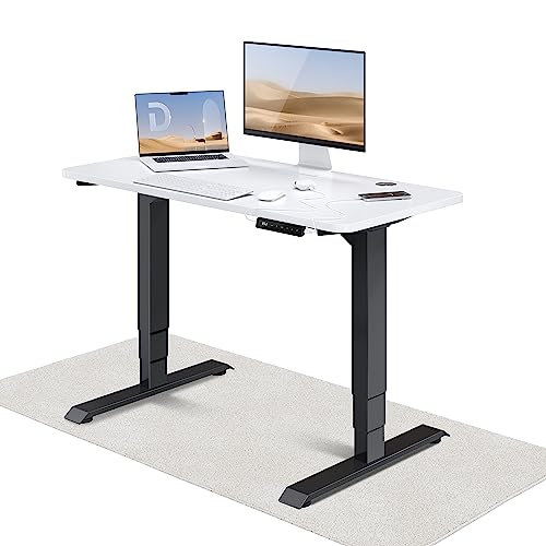 Desktronic Höhenverstellbarer Schreibtisch (120x60cm) - Schreibtisch Höhenverstellbar Elektrisch mit Flüsterleisem Dual-Motor & Touchscreen - Hohe Tragfähigkeit - Stehtisch HomePro von Desktronic