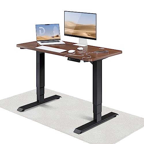 Desktronic Höhenverstellbarer Schreibtisch (120x60cm) - Schreibtisch Höhenverstellbar Elektrisch mit Flüsterleisem Dual-Motor & Touchscreen - Hohe Tragfähigkeit - Stehtisch HomePro von Desktronic