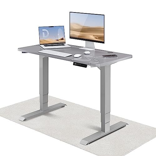 Desktronic Höhenverstellbarer Schreibtisch (120x60cm) - Schreibtisch Höhenverstellbar Elektrisch mit Flüsterleisem Dual-Motor & Touchscreen - Hohe Tragfähigkeit - Stehtisch HomePro von Desktronic