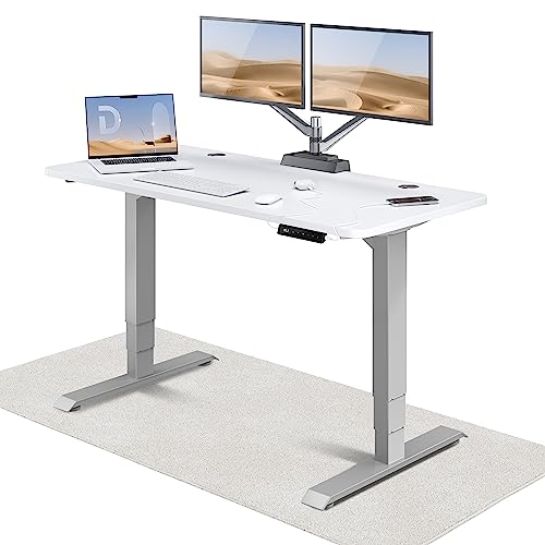 Desktronic Höhenverstellbarer Schreibtisch (140x70cm) - Schreibtisch Höhenverstellbar Elektrisch mit Flüsterleisem Dual-Motor & Touchscreen - Hohe Tragfähigkeit - Stehtisch HomePro von Desktronic