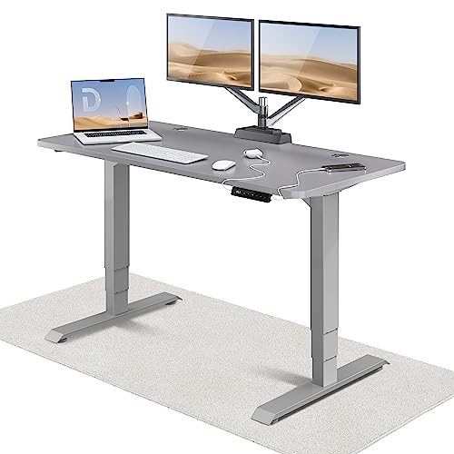 Desktronic Höhenverstellbarer Schreibtisch (140x70cm) - Schreibtisch Höhenverstellbar Elektrisch mit Flüsterleisem Dual-Motor & Touchscreen - Hohe Tragfähigkeit - Stehtisch HomePro von Desktronic