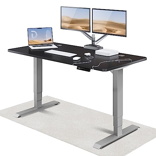 Desktronic Höhenverstellbarer Schreibtisch (160x80cm) - Schreibtisch Höhenverstellbar Elektrisch mit Flüsterleisem Dual-Motor & Touchscreen - Hohe Tragfähigkeit - Stehtisch HomePro von Desktronic