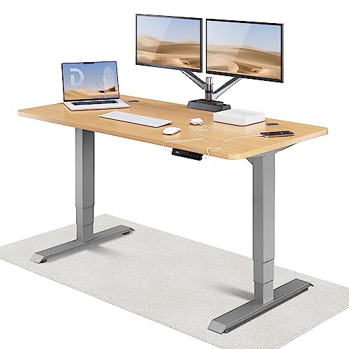 Desktronic Höhenverstellbarer Schreibtisch (160x80cm) - Schreibtisch Höhenverstellbar Elektrisch mit Flüsterleisem Dual-Motor & Touchscreen - Hohe Tragfähigkeit - Stehtisch HomePro von Desktronic