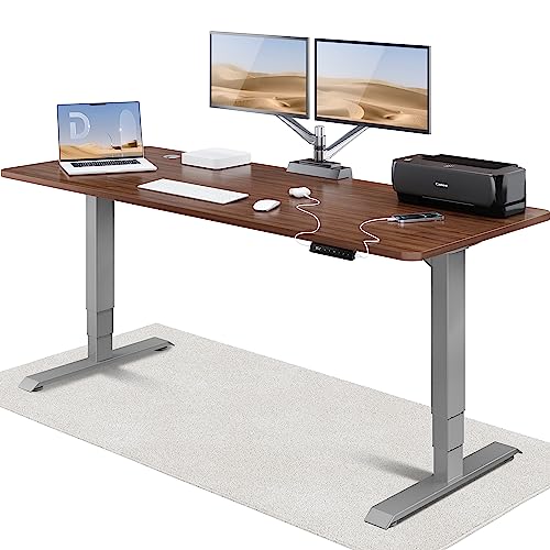 Desktronic Höhenverstellbarer Schreibtisch (200x80cm) - Schreibtisch Höhenverstellbar Elektrisch mit Flüsterleisem Dual-Motor & Touchscreen - Hohe Tragfähigkeit - Stehtisch HomePro von Desktronic