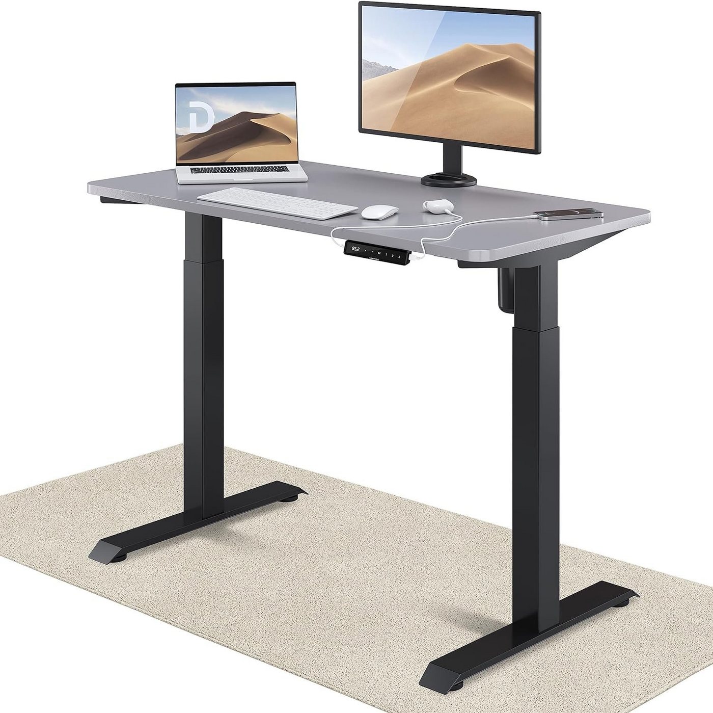 Desktronic Schreibtisch HomeOne – Elektrisch Höhenverstellbarer Schreibtisch von Desktronic