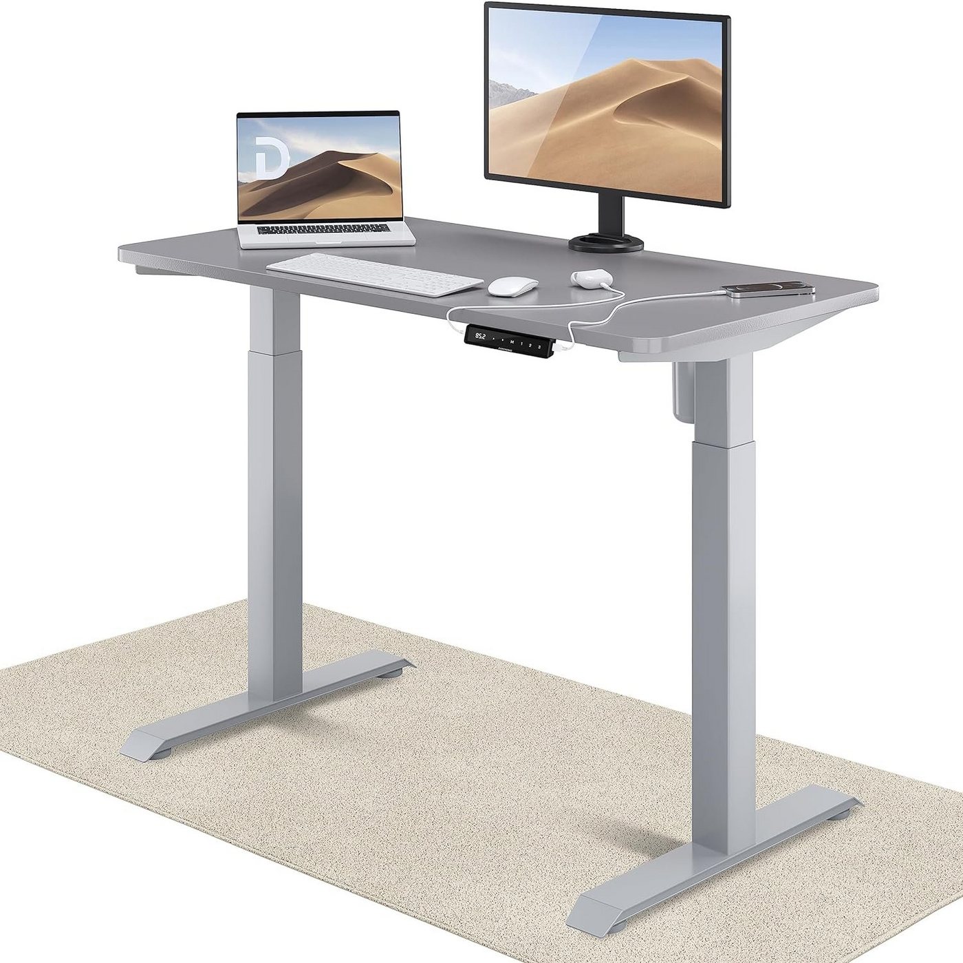 Desktronic Schreibtisch HomeOne – Elektrisch Höhenverstellbarer Schreibtisch von Desktronic