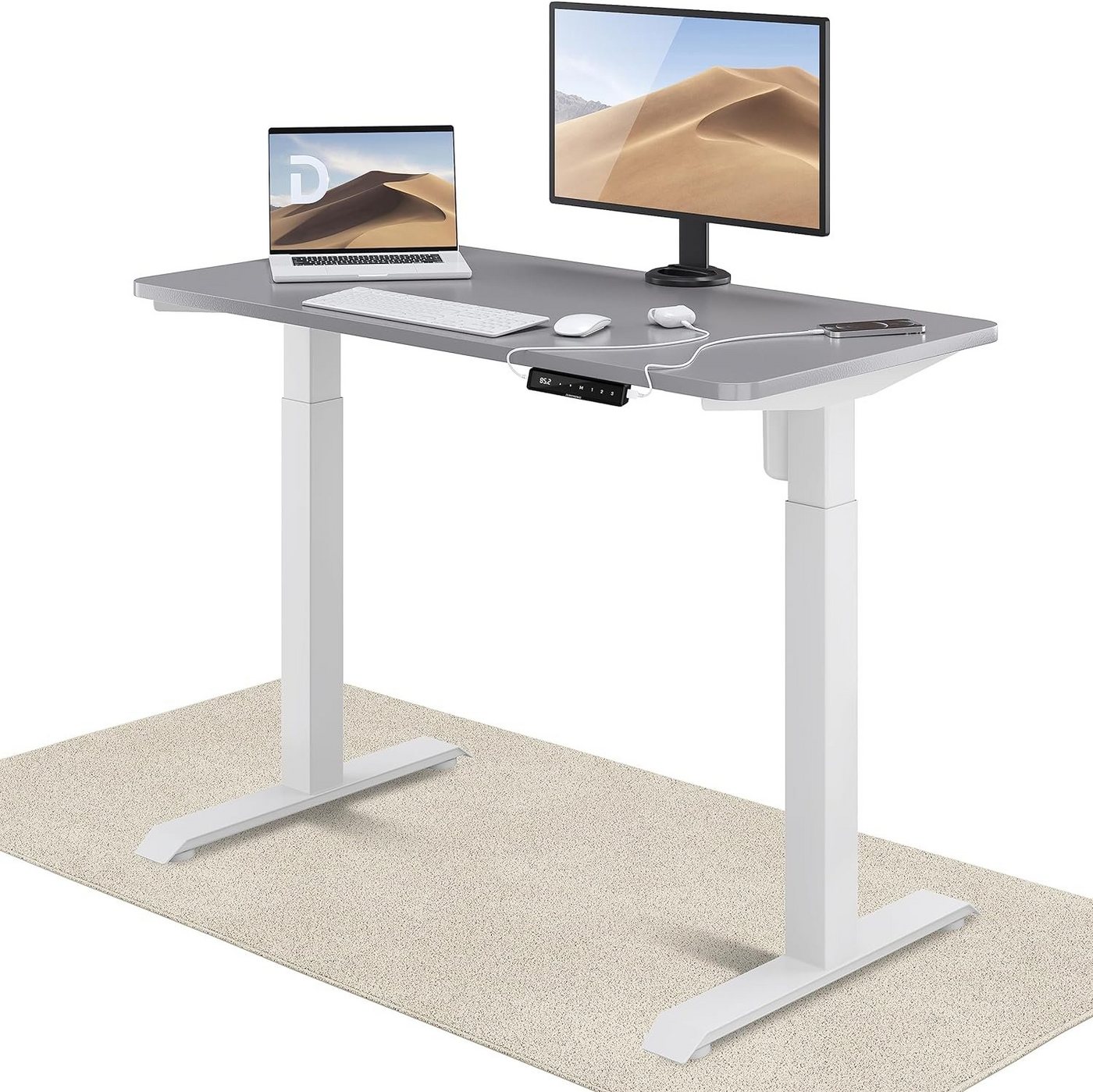 Desktronic Schreibtisch HomeOne – Elektrisch Höhenverstellbarer Schreibtisch von Desktronic