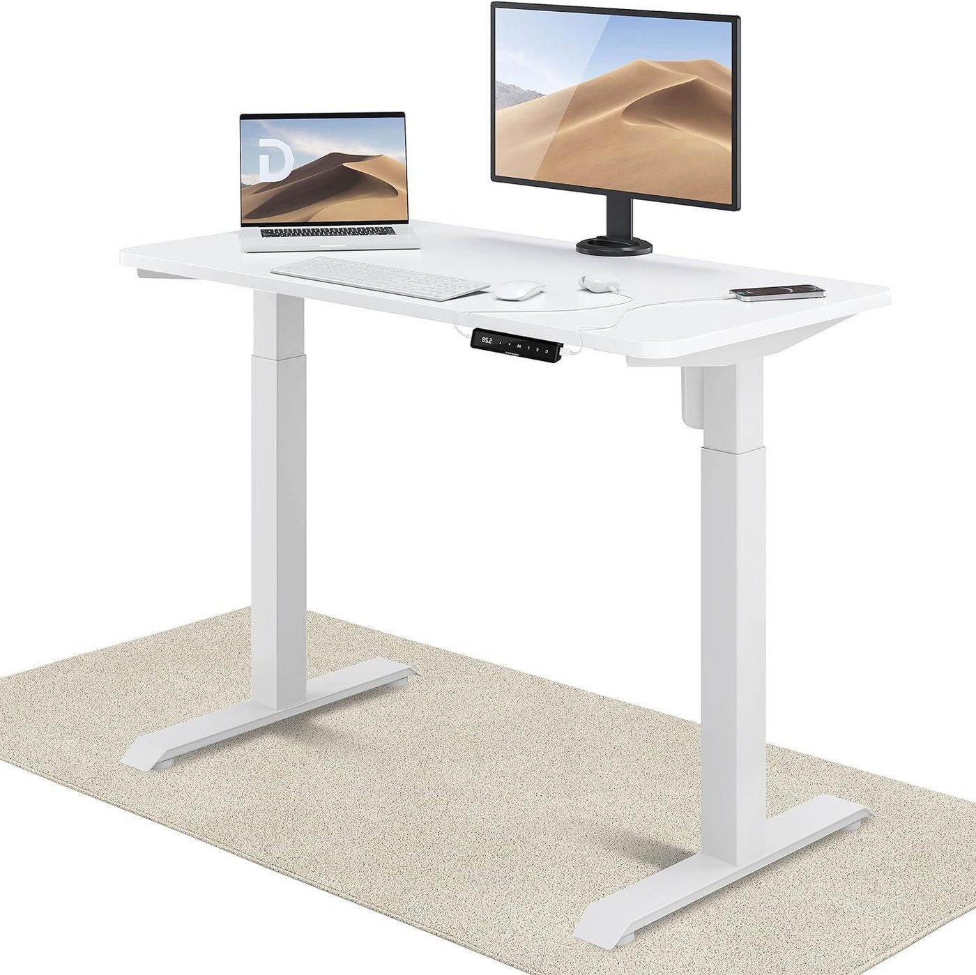 Desktronic Schreibtisch HomeOne – Elektrisch Höhenverstellbarer Schreibtisch von Desktronic