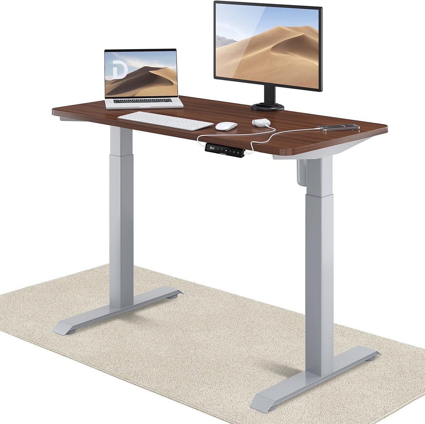 Desktronic Schreibtisch HomeOne – Elektrisch Höhenverstellbarer Schreibtisch von Desktronic