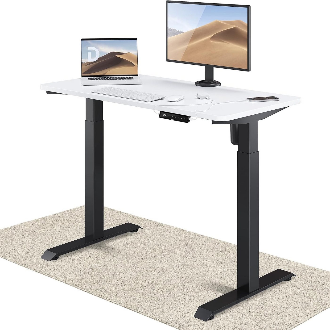 Desktronic Schreibtisch HomeOne – Elektrisch Höhenverstellbarer Schreibtisch von Desktronic