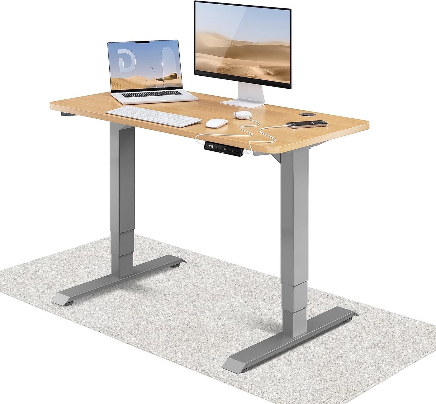 Desktronic Schreibtisch HomePro – Elektrisch Höhenverstellbarer Schreibtisch von Desktronic