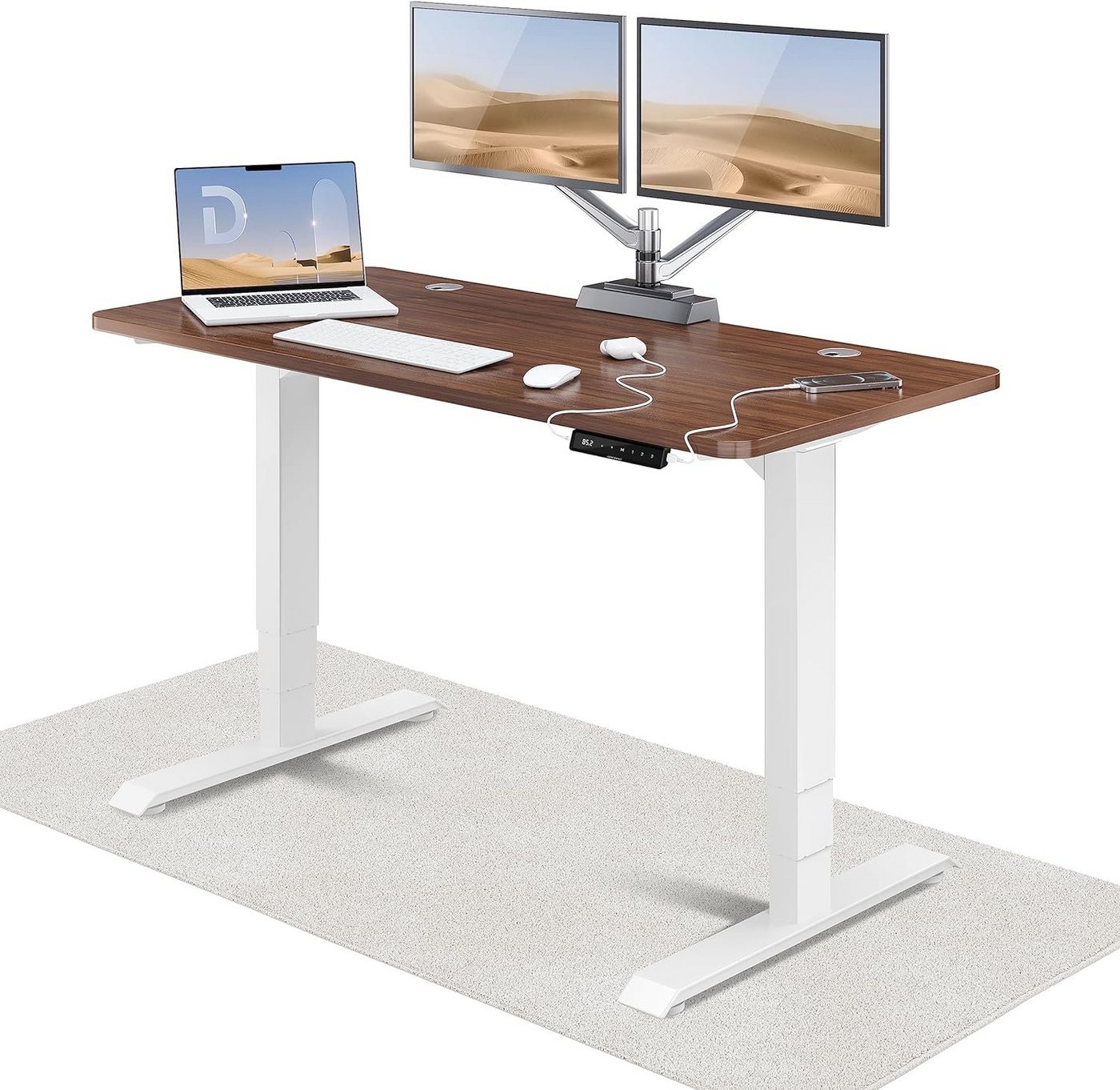 Desktronic Schreibtisch HomePro – Elektrisch Höhenverstellbarer Schreibtisch von Desktronic