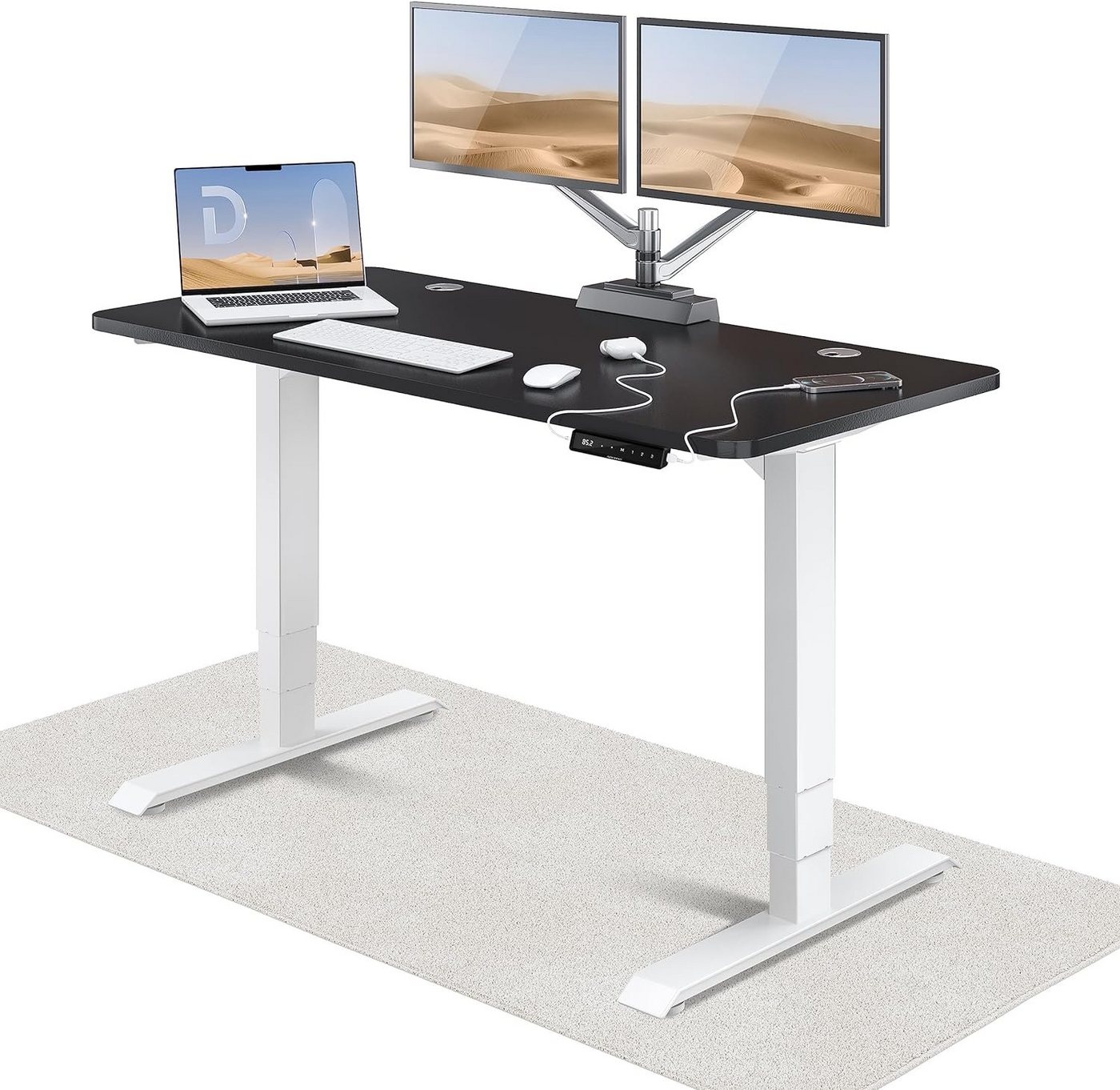 Desktronic Schreibtisch HomePro – Elektrisch Höhenverstellbarer Schreibtisch von Desktronic