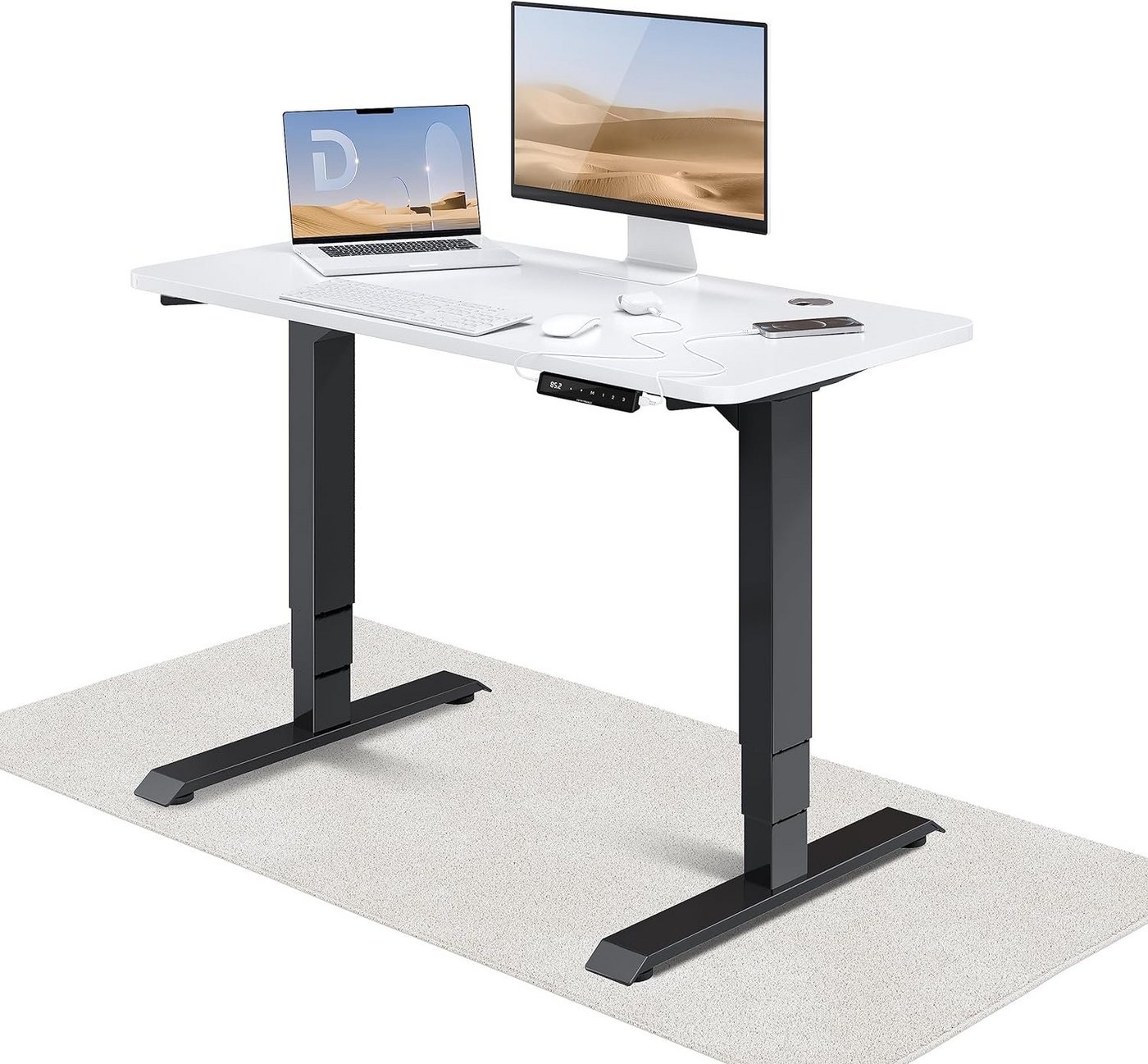 Desktronic Schreibtisch HomePro – Elektrisch Höhenverstellbarer Schreibtisch von Desktronic